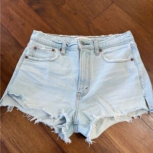 Abercrombie Mom Short High Rise Jean Shorts